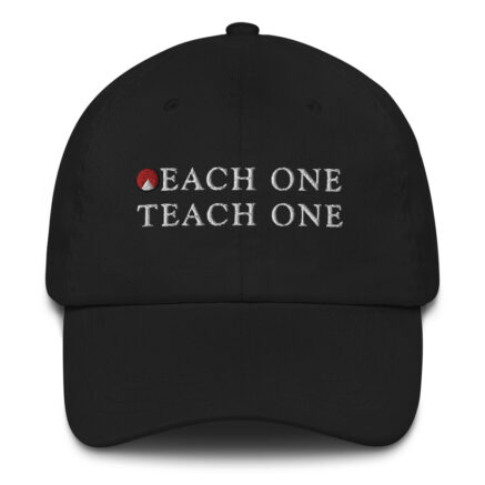 Each One Teach One Dad hat
