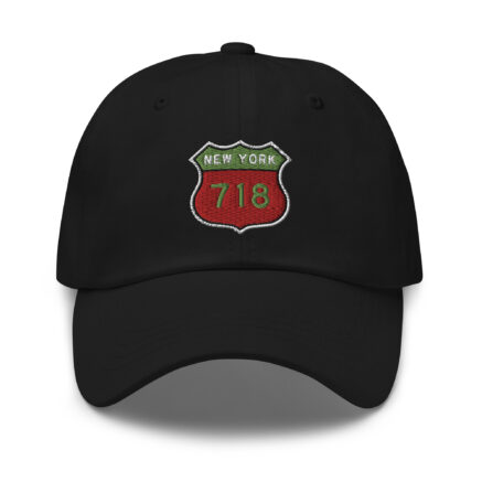 New York 718 Dad hat