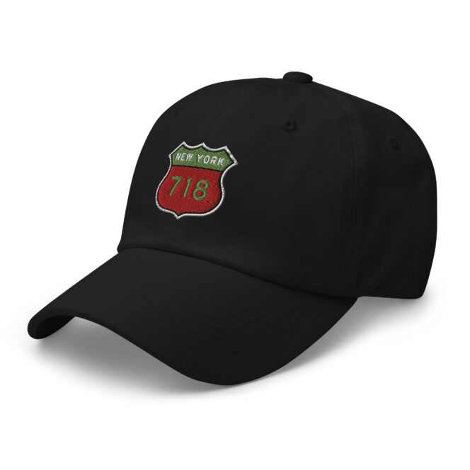 New York 718 Dad hat - Image 3