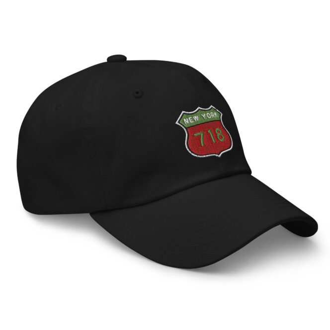 New York 718 Dad hat - Image 2