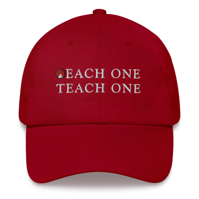 Each One Teach One Dad hat - Image 3