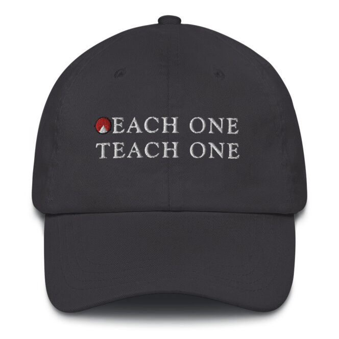 Each One Teach One Dad hat - Image 5