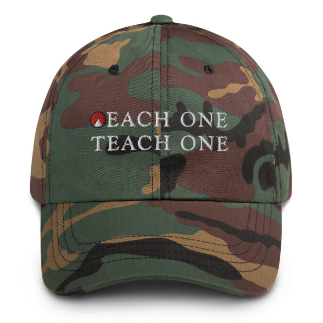 Each One Teach One Dad hat - Image 6