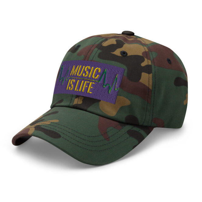 Music is Life Dad hat - Image 19