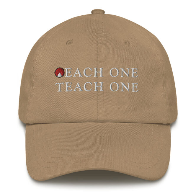 Each One Teach One Dad hat - Image 7