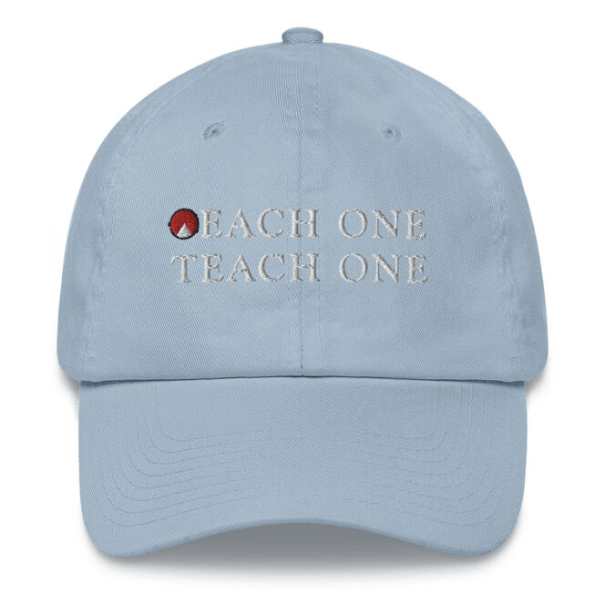 Each One Teach One Dad hat - Image 10