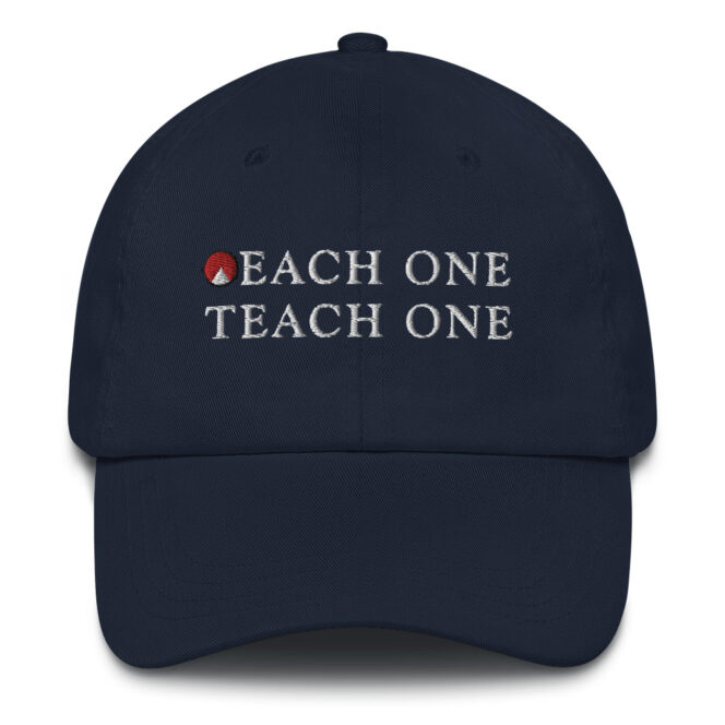Each One Teach One Dad hat - Image 2