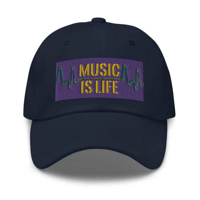 Music is Life Dad hat - Image 5