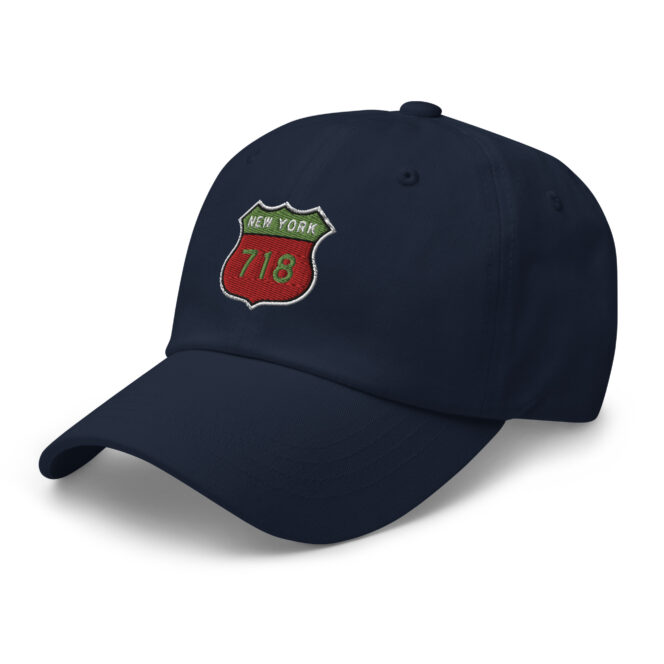 New York 718 Dad hat - Image 6