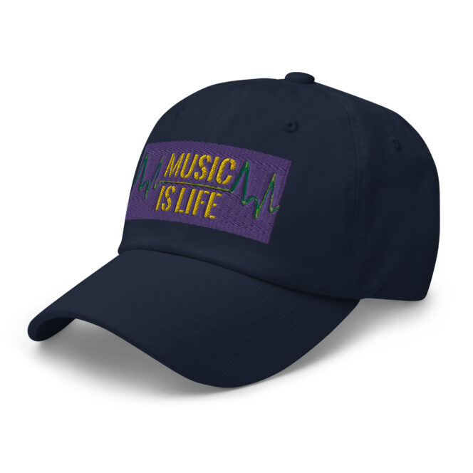 Music is Life Dad hat - Image 7