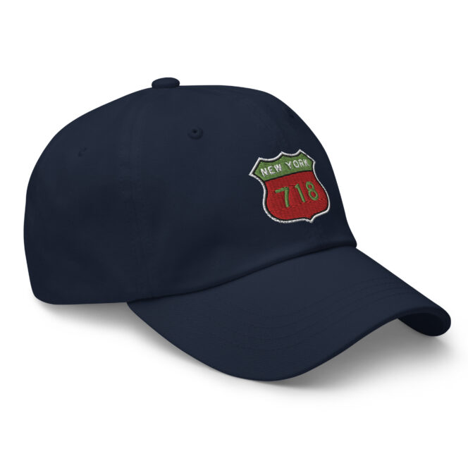 New York 718 Dad hat - Image 5