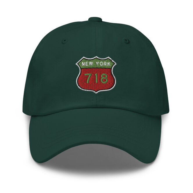 New York 718 Dad hat - Image 10