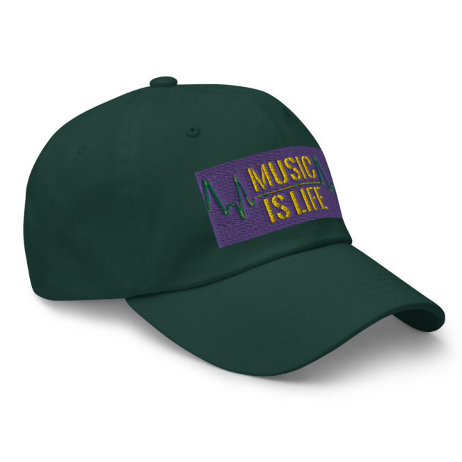 Music is Life Dad hat - Image 12