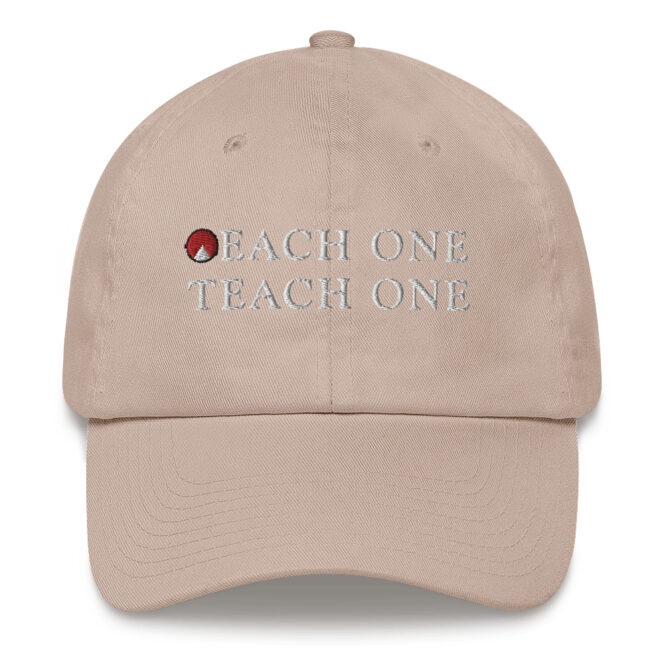 Each One Teach One Dad hat - Image 8