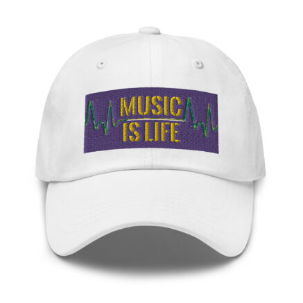 Music is Life Dad hat
