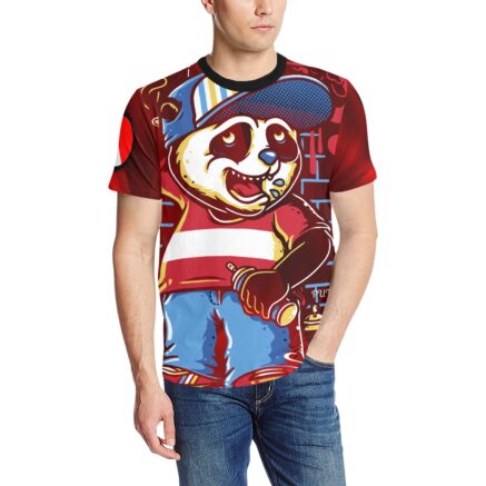Graffiti Panda Men's All Over Print T-shirt