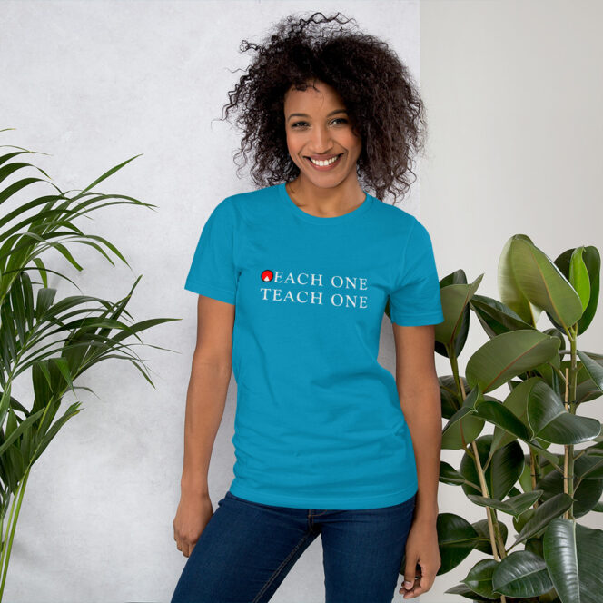 Each One Teach One Unisex t-shirt - Image 9