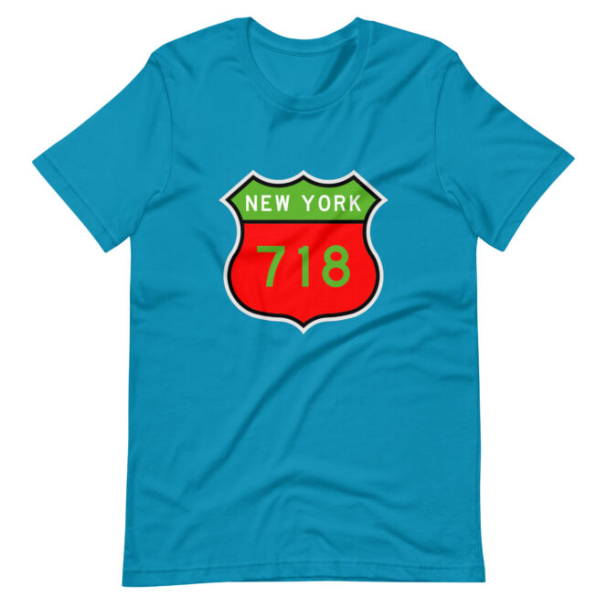 New York 718 Unisex t-shirt - Image 9