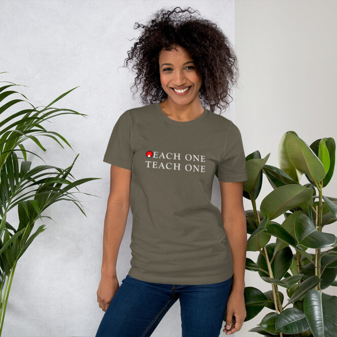 Each One Teach One Unisex t-shirt - Image 7