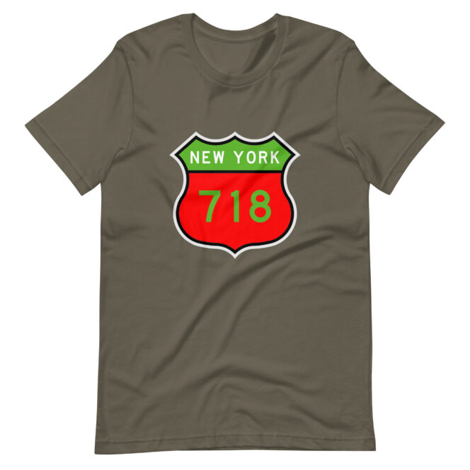 New York 718 Unisex t-shirt - Image 7
