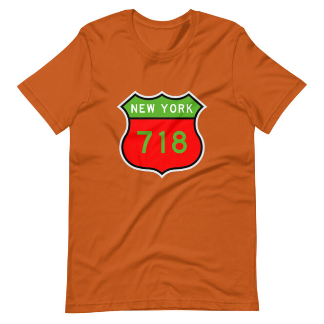 New York 718 Unisex t-shirt - Image 8