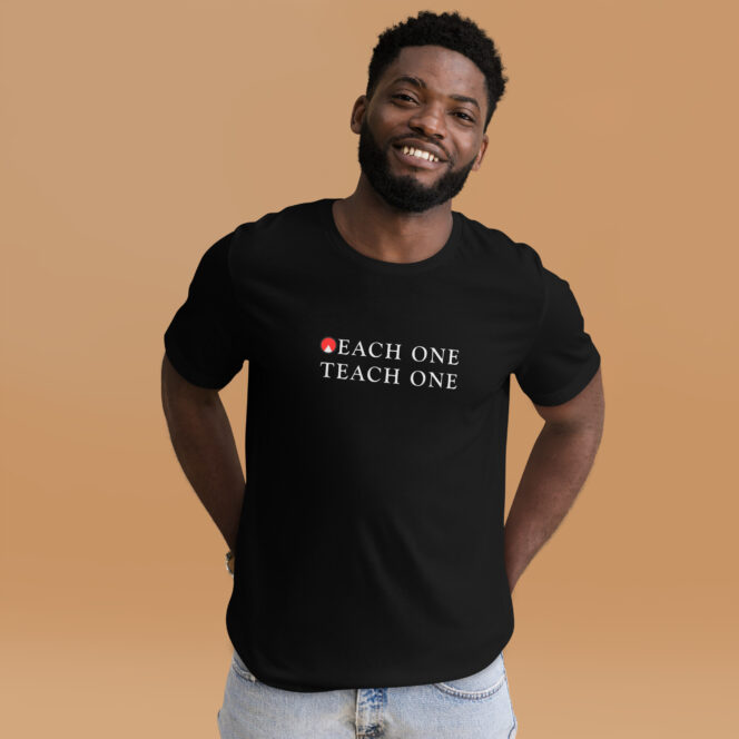 Each One Teach One Unisex t-shirt - Image 2