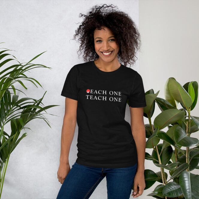 Each One Teach One Unisex t-shirt - Image 3