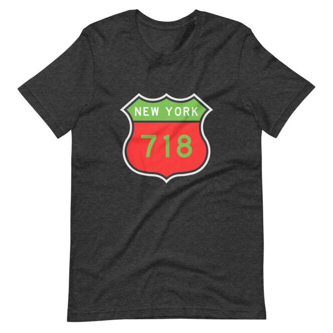 New York 718 Unisex t-shirt - Image 6
