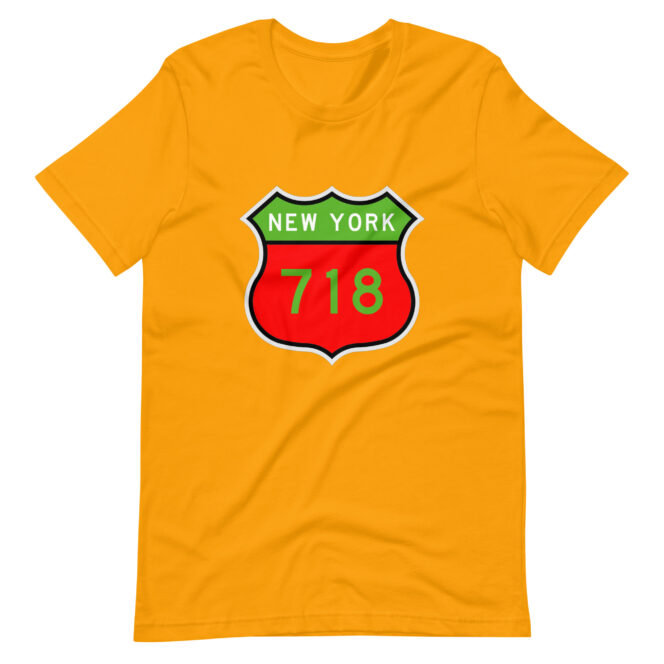 New York 718 Unisex t-shirt - Image 11