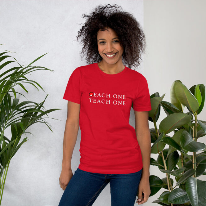 Each One Teach One Unisex t-shirt - Image 5