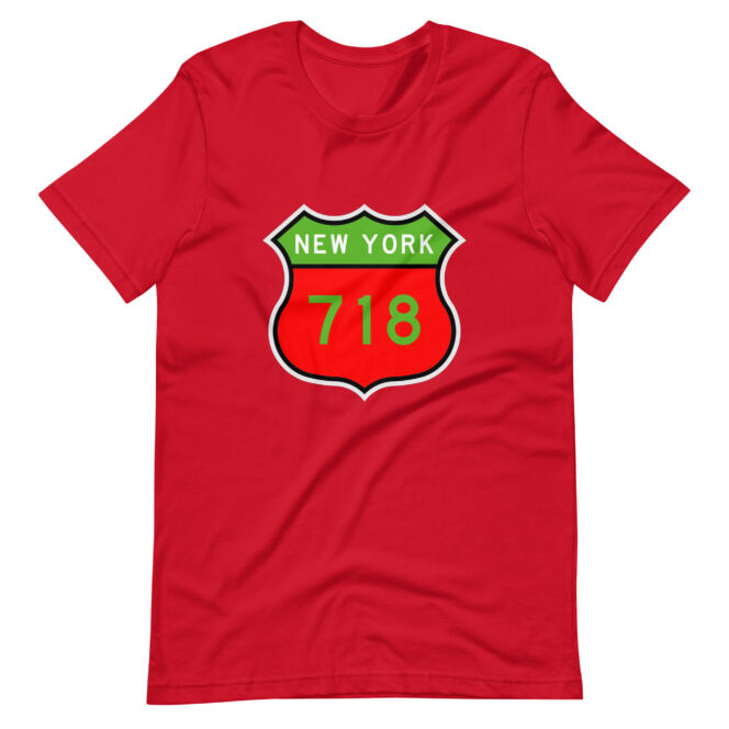 New York 718 Unisex t-shirt - Image 4